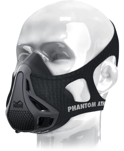 Phantom Athletics Phantom Training Mask Black - Sport masker - Masker om te trainen - MAAT LARGE