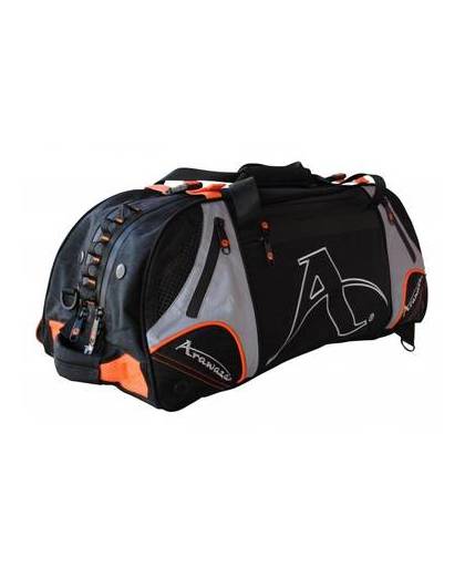 Arawaza Sporttas multifunctioneel zwart/oranje 54 liter