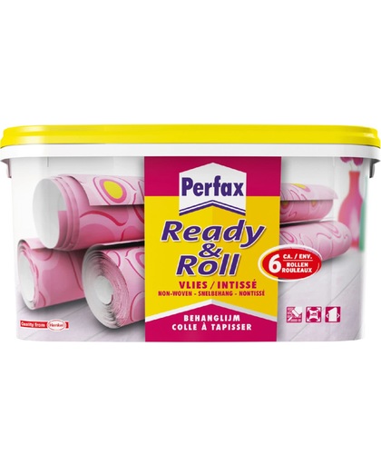 Perfax Vliesbehanglijm - Ready & Roll - 4,5 kg