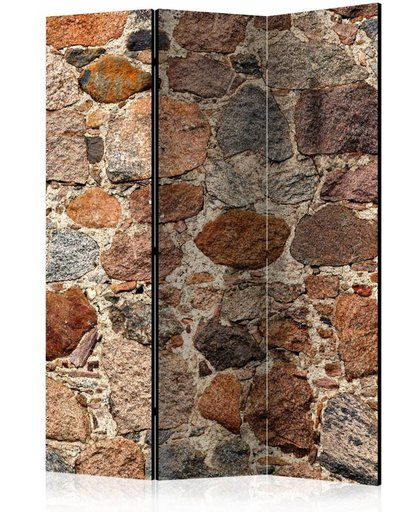 Vouwscherm - Artistieke stenen 135x172cm