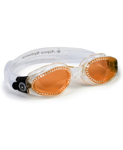 Aqua Sphere Kaiman - Zwembril - Amber Lens - Transparant