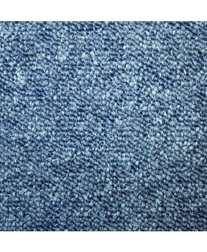 Goedkoop tapijt eenvoudig zelf leggen Tapijttegel Perfect 50 x 50 cm Licht Blauw 2084