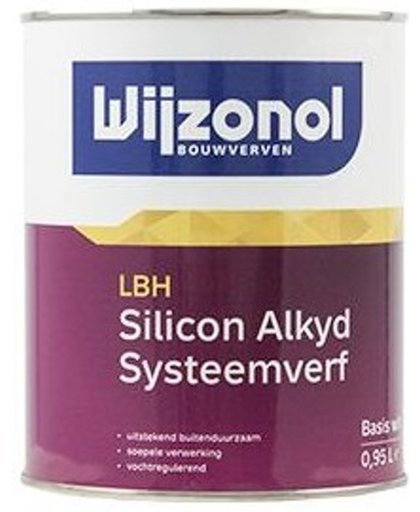 Wijzonol LBH Silicon Alkyd Systeemverf 1.0L RAL9010