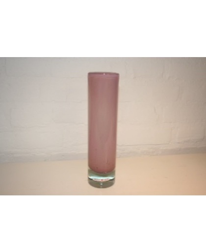 Henry Dean - Vaas - Decoratie vaas - Glas - Mond geblazen glas – Roze - Oud Roze -