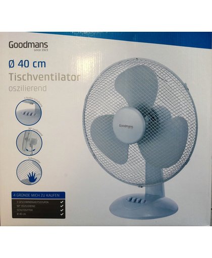 Ventilator- Goodmans- tafelventilator- diameter 40 cm