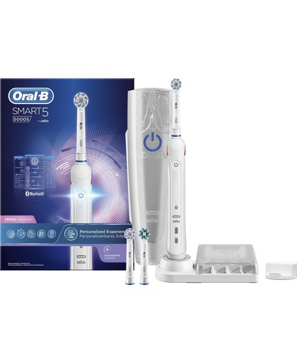 Oral-B Smart 5 5000S Sensi Ultrathin Volwassene Wit