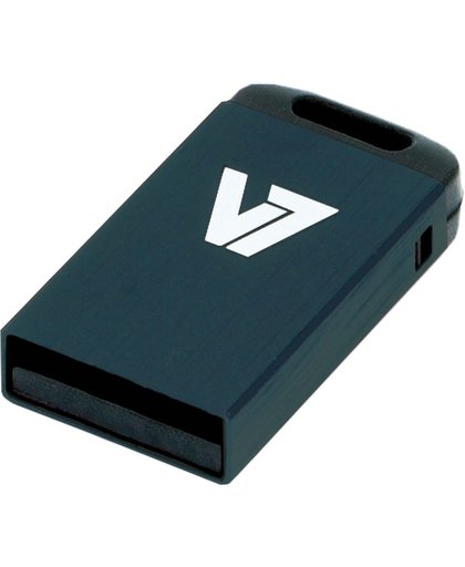 V7 Nano USB 2.0 4GB USB flash drive USB-Type-A-aansluiting Zwart