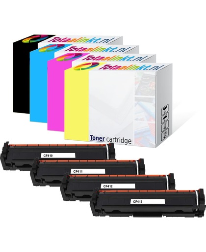 Toner voor HP Color Laserjet Pro M452dn | Multipack 4x | huismerk