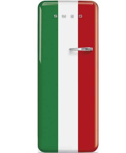 SMEG FAB28LIT1 - Koelkast - Italiaanse vlag