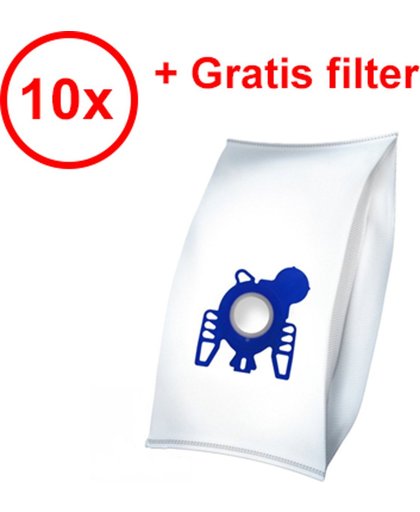 Stoza Miele GN filterplus 3-D stofzuigerzak (10 stuks + gratis filter) High perfomance