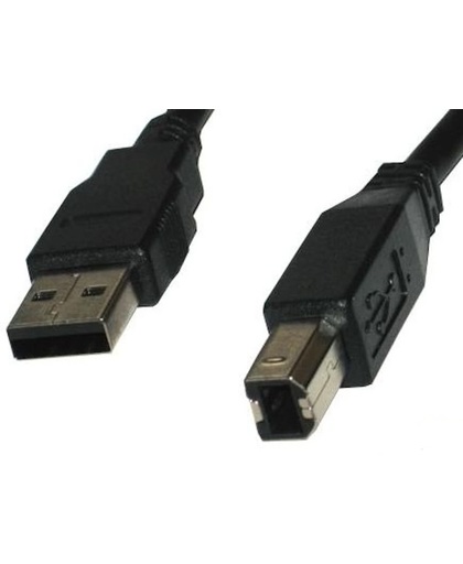 Natec Genesis 1.8m USB A- USB B 1.8m USB A USB B Mannelijk Mannelijk Zwart USB-kabel