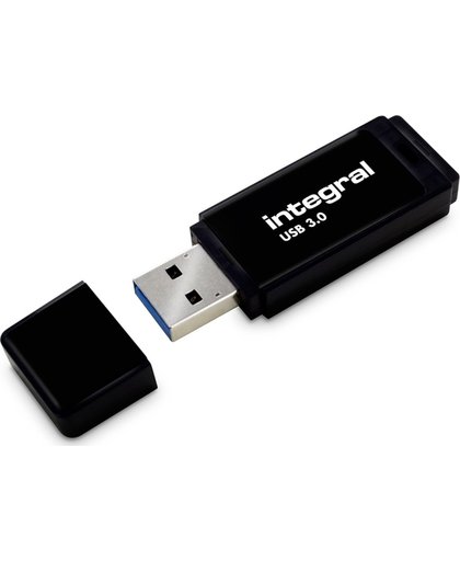 Integral BLACK 64GB USB 3.0 (3.1 Gen 1) USB-Type-A-aansluiting Zwart USB flash drive