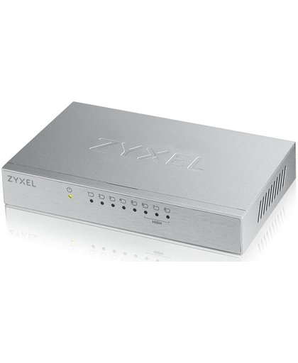 ZyXEL ES-108A V3 Onbeheerde netwerkswitch Fast Ethernet (10/100) Metallic