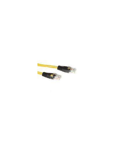 Advanced Cable Technology CAT5E UTP cross-over patchcable yellow with black connectorsCAT5E UTP cross-over patchcable yellow with black connectors