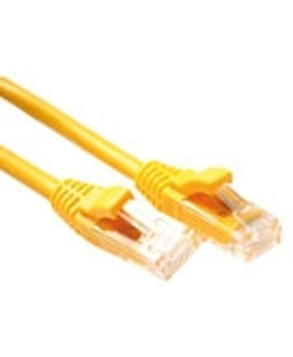 ACT UTP Cat5E 1.5m 1.5m Geel netwerkkabel