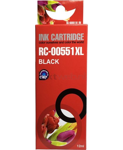 Huismerk - Inktcartridge / CLI-551BK / Zwart - geschikt voor Canon