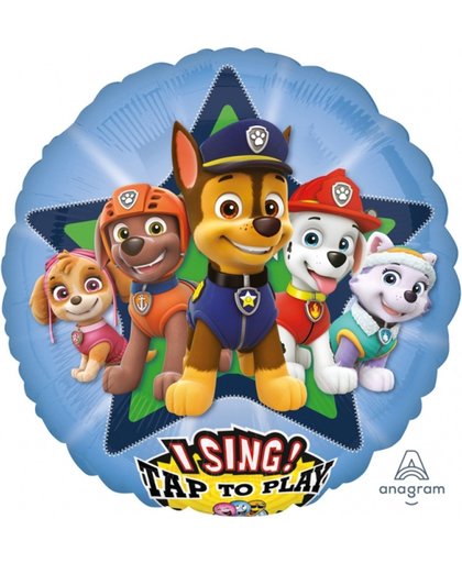 Sing-A-Tune “Paw Patrol” Foil Balloon , P75, packed, 71 x 71cm