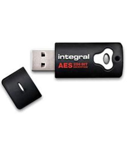 Integral Crypto Drive FIPS 197 Encrypted - USB-stick - 4 GB