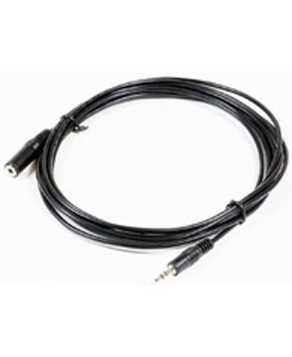 Microconnect Audio 3.5mm (15m) 15m 3.5mm 3.5mm Zwart audio kabel