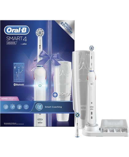 Oral-B Smart 4 4500S Sensi Ultrathin Volwassene Wit