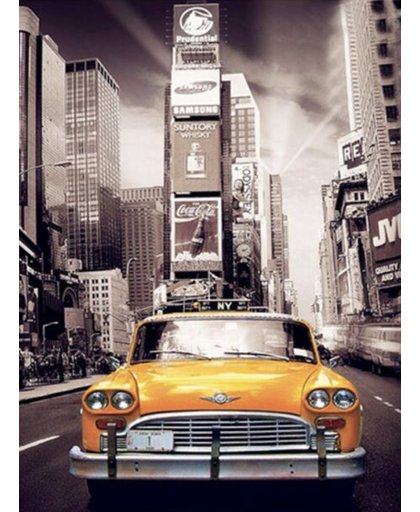 Diamond Painting - Taxi in New York - FULL - 30x35cm - Volledig - SEOS Shop ®