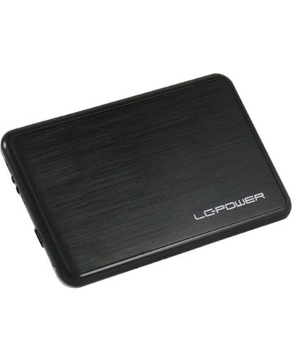 LC-Power LC-PRO-25BUB HDD-behuizing 2.5'' Zwart behuizing voor opslagstations