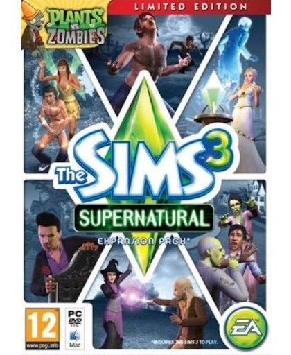 De Sims 3: Bovennatuurlijk - Limited Edition - Windows