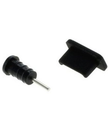 OTB Afsluit cover voor USB-C en 3,5mm Jack poort - zwart