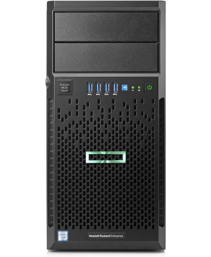Hewlett Packard Enterprise ProLiant ML30 Gen9 3GHz E3-1220 v6 350W Tower (4U) server