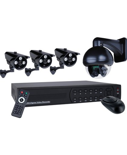 Smartwares Beveiligingscamera - SMARTWARES DVR 8CH 800TVL 500GB DVR830S