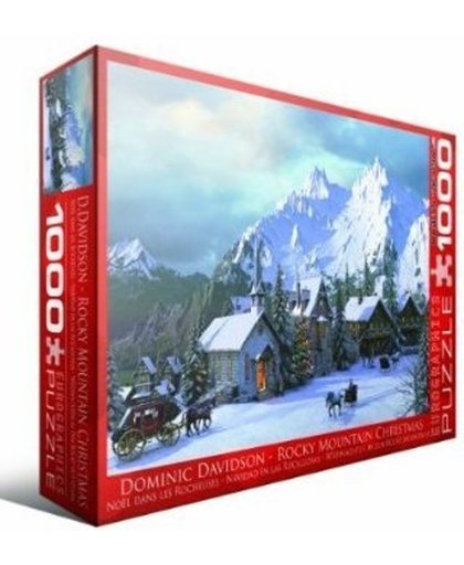 Rocky Mountain Christmas 1000 PC Puzzle, 6000-0426: Davidson, Dominic