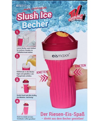 Slush Ice cup - EISMAXX - Wordt willekeurig geleverd in een van de 3 verschillende kleuren