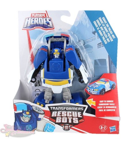 Transformers Rescue Bots Chase the Police-Bot