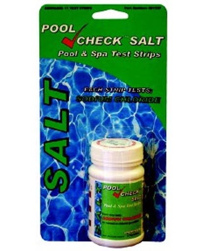 Aquaforte Poolcheck zout Teststrips voor Zwembad (16 st)