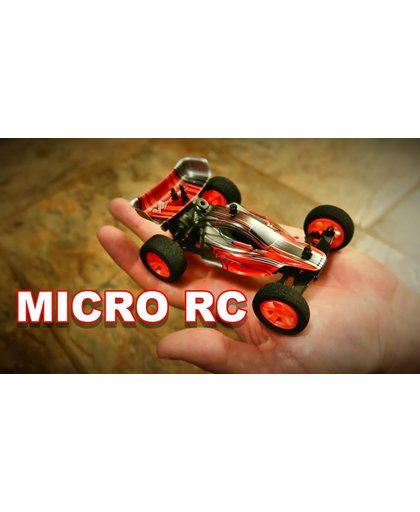 Radiografische Race Auto 1:32 - Micro RC Off-road Auto - Rijklaar - Rood