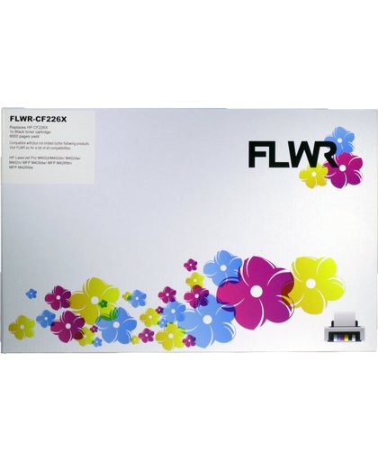 FLWR - Toner / 26X / Zwart - geschikt voor HP