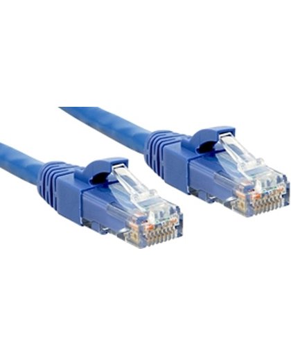 Lindy Cat.6 UTP Premium 30.0m 30m Blauw netwerkkabel