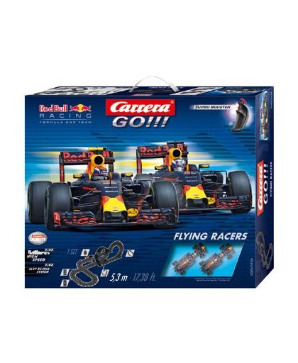 Carrera GO! Red Bull Racing F1 Flying Racers racebaan