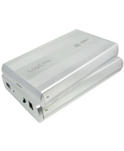 LogiLink Festplattengehäuse 3,5 Zoll S-ATA USB 3.0 Alu, schwarz