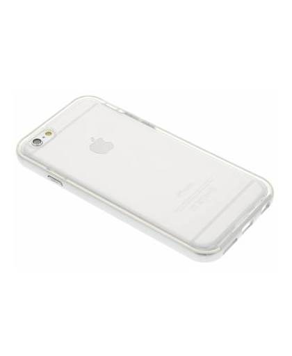Zilveren bumper tpu case voor de iphone 6 / 6s