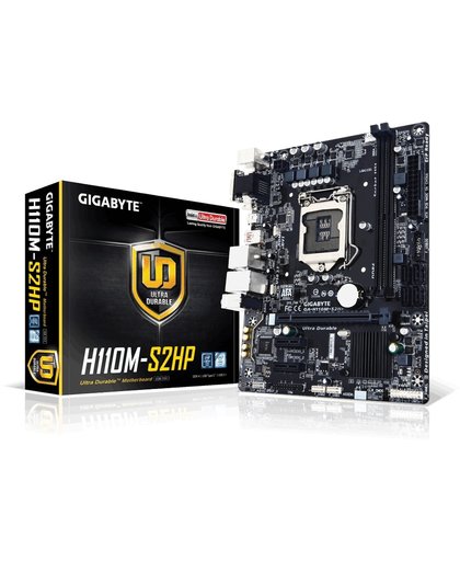 Gigabyte GA-H110M-S2HP (rev. 1.0) LGA 1151 (Socket H4) Intel® H110 micro ATX