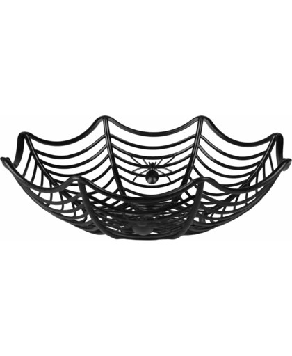 36 stuks: Halloweenmandje Spinnenweb - 27cm