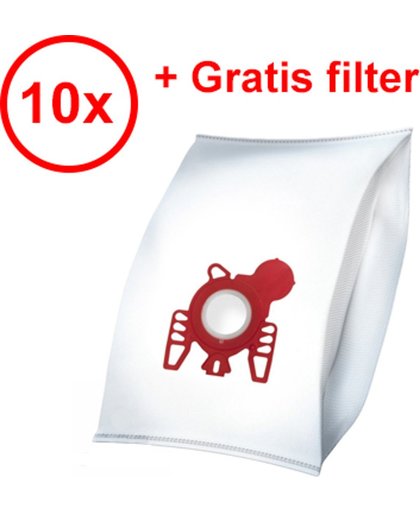 Stoza Miele FJM filterplus 3-D stofzuigerzak (10 stuks + gratis filter) High performance