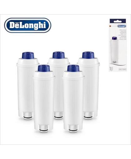 5X DeLonghi DLSC002 - Waterfilter voor ECAM-serie en het combi espressoapparaat BCO 420