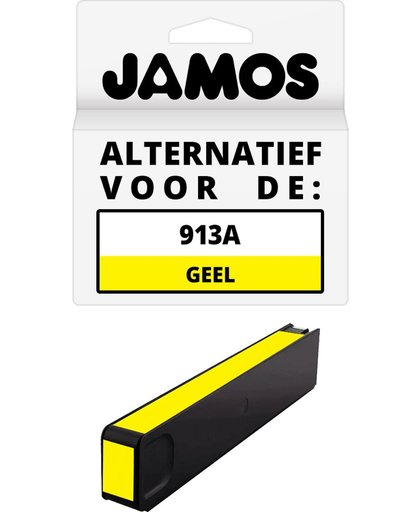 JAMOS – Inktcartridge / Alternatief voor de HP 913A Geel