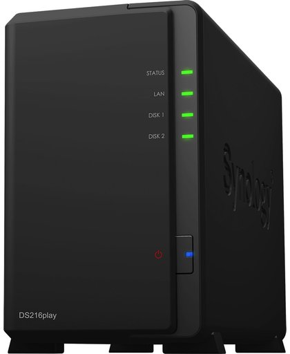 Synology DiskStation DS216play - NAS - 0TB