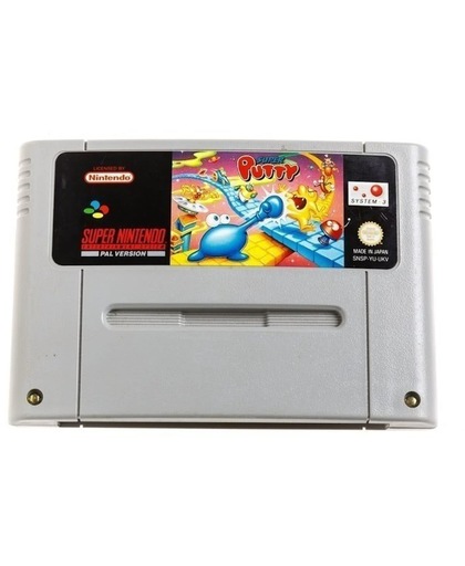 Super Putty - Super Nintendo [SNES] Game PAL
