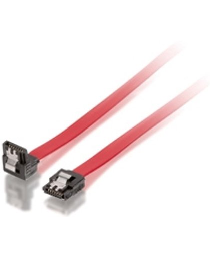Equip 111802 0.5m SATA 7-pin SATA 7-pin Rood SATA-kabel