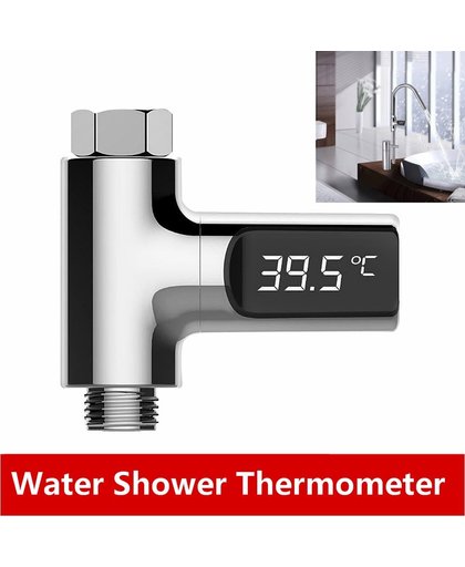 Waterkraan met thermometer en led display