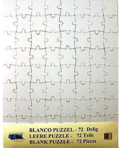 5x Blanco Puzzel - 72 Delig - 29,5 x 37cm